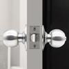 Door Knob with Lock Stainless Steel Front Door Lock Set Lightweight Wear-resistant for Bedroom