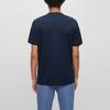 HUGO BOSS T-Shirts Men's Dark Blue Crew Neck Moderate Straight Fit 50486220-404