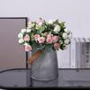 Искусственные цветы подарок декор для дома комнаты уличный сад фестиваль листья эвкалипта искусственные растения свадебная вечеринка букет из шелковых роз