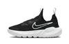 Кроссовки для бега унисекс Nike Flex Runner 2, синтетическая кожа, нескользящая подошва, амортизация, износостойкость, низкий профиль, детские, Черный DJ6040-002