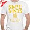 SIMPLE MINDS Графические футболки рок-группы Летняя мода Забавный принт Хлопковая футболка Винтажная Крутая Женская Мужская Уличная одежда Camisetas