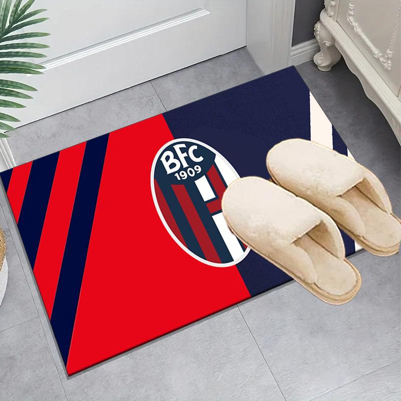 1PC Ac Milan Crest Celebration Rug Game Carpet, Floor Mat for Bedroom Living Room Entryway Rug, Home Decor Idea Gift for Christmas birthday