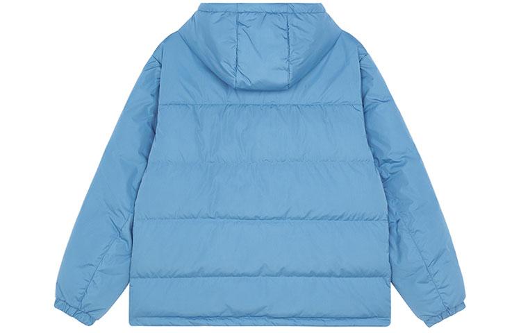 New Balance Мужские пуховики Синие С капюшоном Умеренные Другие AMJ13333-WAB