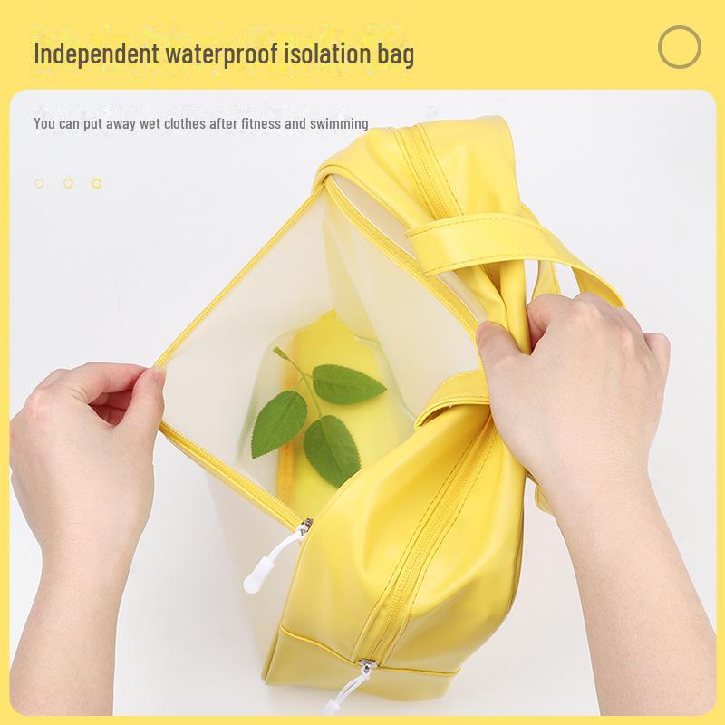 Водонепроницаемая прозрачная пляжная сумка из ТПУ с принтом логотипа - симпатичное решение для хранения вещей