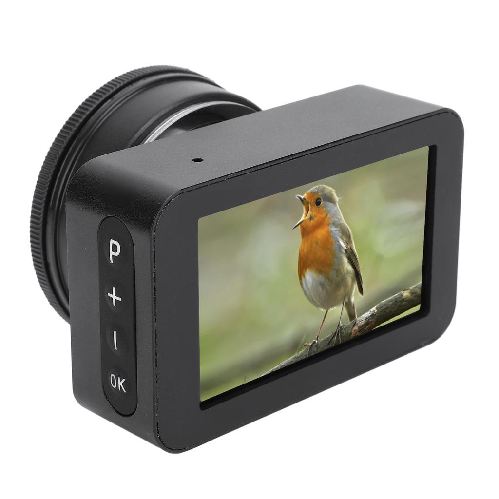 Полноцветная 4K электронная окулярная камера для монокулярных биноклей, микроскопов, 3-дюймовый экран, низкий