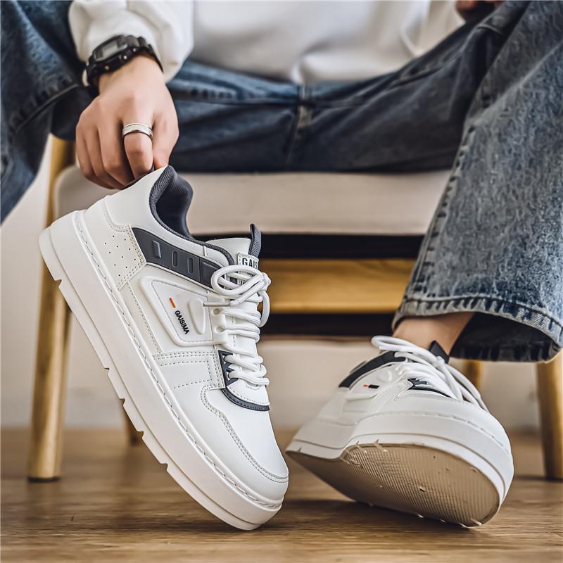 Мужская повседневная популярная обувь для скейтбординга с низким верхом, студенческая модная обувь для мальчиков, мужские удобные кроссовки с мягкой подошвой, трендовые спортивные кроссовки