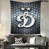 Dynamo Moscow Quest Wall Hanging Printed Fabric Blanket Decorative Tapestries for Bedroom Living Room Home Decor