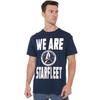 Футболка Star Trek Discovery We Are Starfleet S-2XL, темно-синяя, унисекс