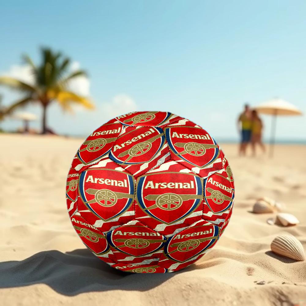 Футбольный мяч Arsenal F.C. Размер 5, Стандартный мяч для матчей, спортивных игр и тренировок команды, Идеальный подарок для фанатов футбола