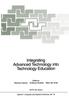The Integrating Advanced Technology Into Technology Education : 78 Book