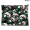 Algeria National Football Wall Tapestry Aesthetic Wall Hanging Printed Fabric Blanket Decorative Tapestries for Bedroom Living Room Home Decor