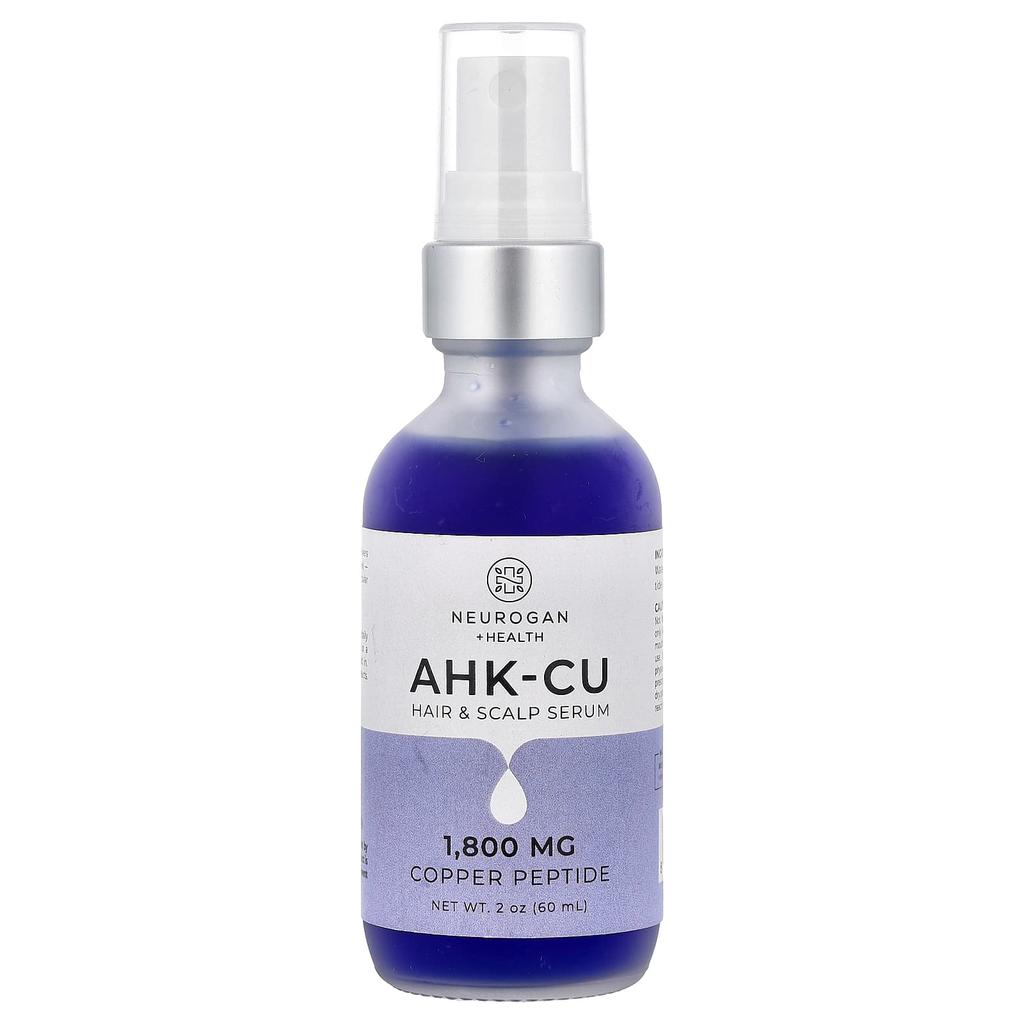 Neurogan Health, Сыворотка AHK-CU для волос и кожи головы, 60 мл (2oz)