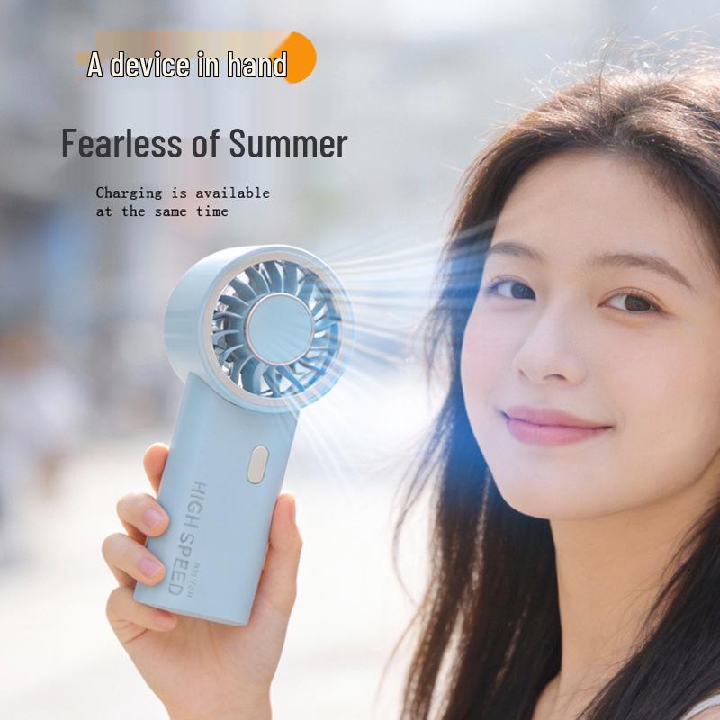 High-Speed Portable USB Rechargeable Mini Fan