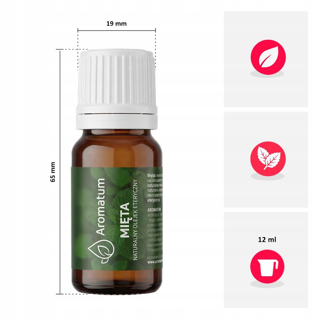 Natural MINT ESSENTIAL OIL for aromatherapy DIFFUSER