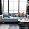 Скандинавская подушка для дивана Four Seasons, универсальный кожаный чехол для дивана с рисунком «гусиные лапки», простая подушка, спинка, чехол для полотенца, ткань, нескользящая, устойчивая к пятнам