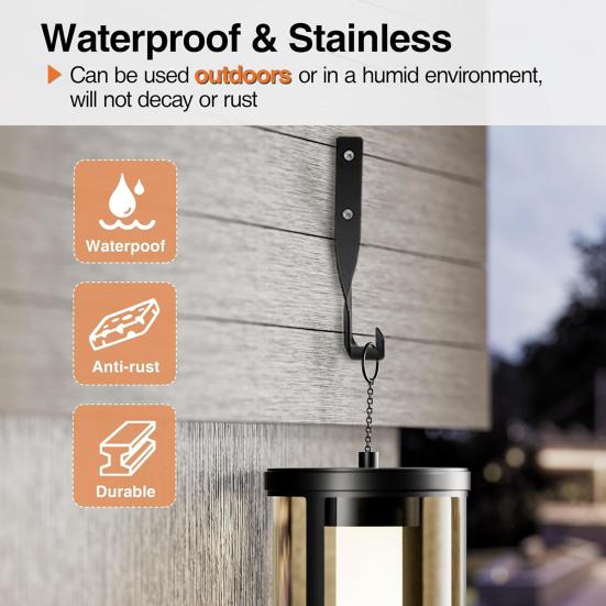 2/4Pcs Heavy-Duty Storage Rack Chainsaw Wall Mount Holder Rustproof Corrosion Resistant String Trimmer Hanger Storage Rack