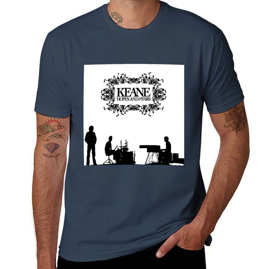 Keane Hopes And Fears Tshirt Plus Size Short Sleeve Tshirt