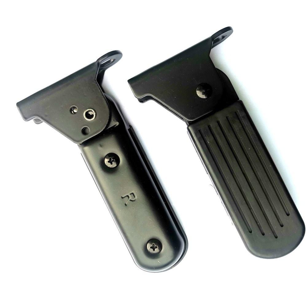 1 Pair Convenient Bike Rear Pedals Stable Bicycle Rear Seat Pedal Seats Treadle  Folding Bike