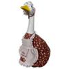 Pumpkin Print Thanksgiving Porch Goose Dress Outfit Goose Apron Suit  for 23 Inch Yard Goose
