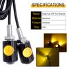 Car Number License Plate Bolt Screw Tail Rear Light Brake Fog Lamp Bulb Led Motorcycle Signal Lamp Super Bright Led