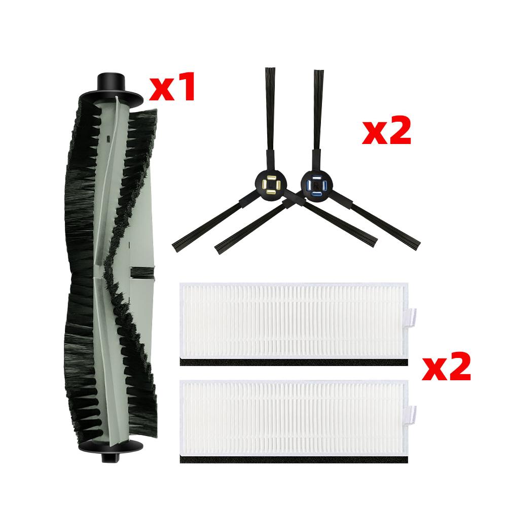 For Life A7 A9S V8 V8s X750 X800 X785 V80 L100 Silvercres SSR1 SSRA1 Rubber Cleaner Main Side Brush Hepa Filter Accessories