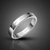 Simple Marriage Engagement Ring 100 %925 Sterling Silver Couple Ring Woman &Man Single Ring Solid Silver Jewelry Gift