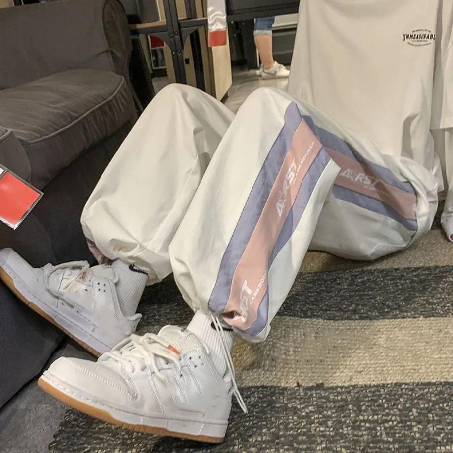 Wide Leg Sweatpants Women's Spring and Autumn Thin Casual Pants Straight Tube Loose Pants