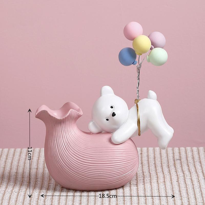 Медведи вазы Цветочные украшения Бытовые ornaments Декор для дома гостиной Аксессуары Интерьер Офис Настольный декор Подарок