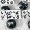 Кавай Мультяшные Забавные Брикеты Сквиши Игрушки Черные Шарики Жидкость Медленное Восстановление Взрослые Игрушки для Снятия Стресса Детские Подарки Игрушки для Кончиков Пальцев