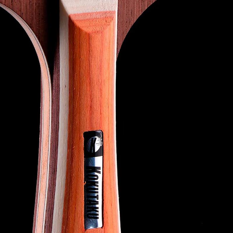 KOKUTAKU MERMAID WENGE CARBON Настольный теннис Ракетка Fast Attack Loop Ракетка для пинг-понга