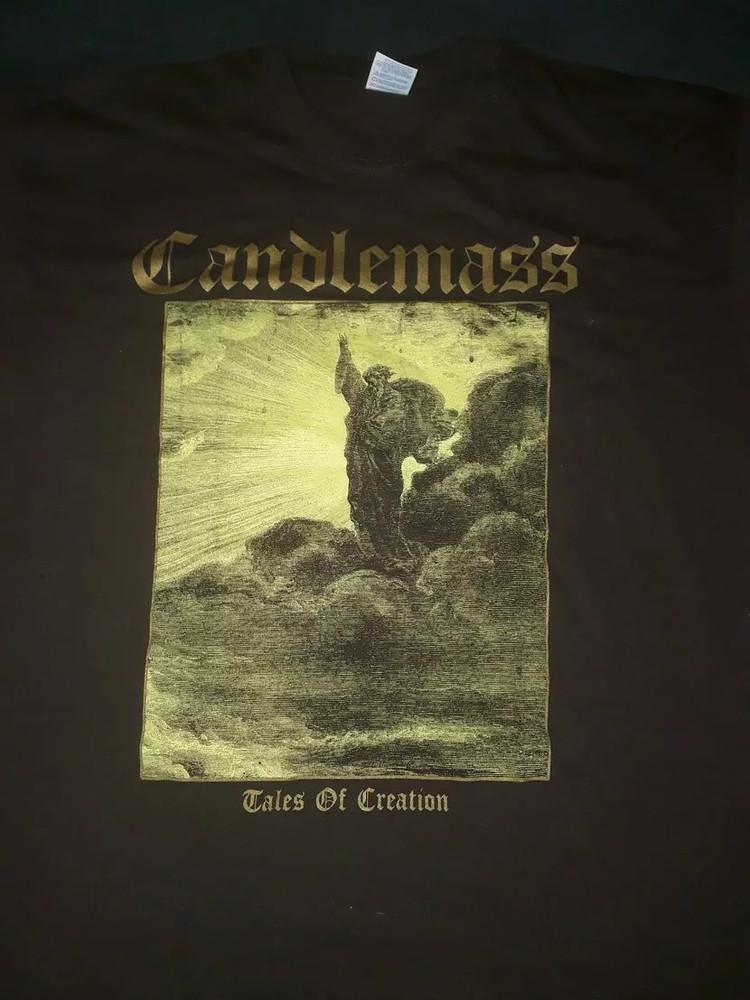 Футболка Candlemass Tales Of Creation Унисекс Концертные Все Размеры SG910 Унисекс Футболка