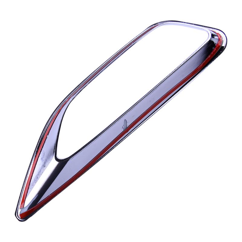 1 пара хромированная ABS накладка на рамку противотуманной фары заднего бампера для Kia Sorento 2016 2017 2018