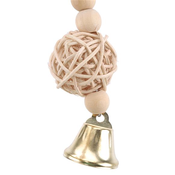 Практичный продукт, набор из 8 предметов, игрушка-попугай, игрушка для птиц, бревно, качели, лестница, деревянные бусины, винтовая лестница