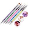 5Pcs Double-Headed Nail Painting Brushes Nail Dotting Pens Nail Art Tool
