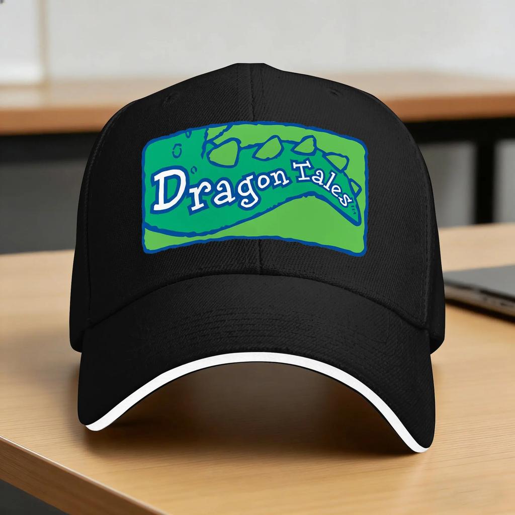 Summer Casual Baseball Cap Dragon Tales Outdoor Gym Trucker Hat For Couple Women Sun Visor Y2k Cute Baseball Caps
