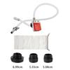 Electric Pump 12V Battery Powered Portable Barrel Fuel Transfer with Horizontal Design for Diesel Gasoline Urea Refueling Scenarios