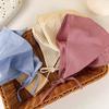 Polyester Cotton Triangle Headscarf Headband Hair Scarf Fashion Decoration Ties  Girl