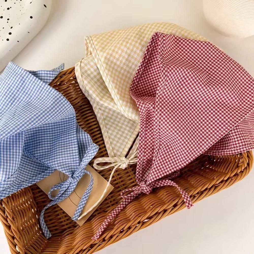 Polyester Cotton Triangle Headscarf Headband Hair Scarf Fashion Decoration Ties Girl
