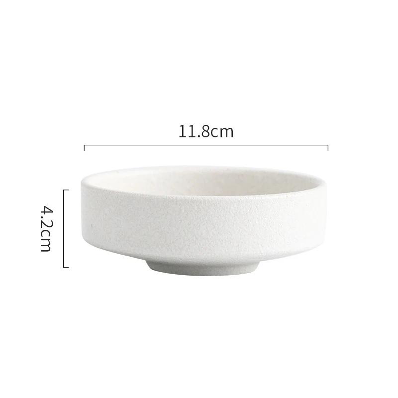 Ceramic Bowl Creative Thick Soup Bowl Dessert Bowl Sushi Bowls Salad Bowls Appetizer Bowls Restaurant Specialty Tableware