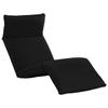 Day and Night - Day and Night Black Oxford Cloth Folding Lounger