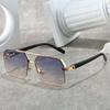 Classic Women HD Sunglasses UV400 Anti-UV Glasses Party Men Zinc Zinc Alloy Sunnies  Daily
