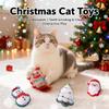 New Christmas Style Pet Grinding Toys Holidaygifts ReindeersnowmanChristmas TreeSanta Clauscats and Dogsstress Relieving Toyseasytoclean Training Toys