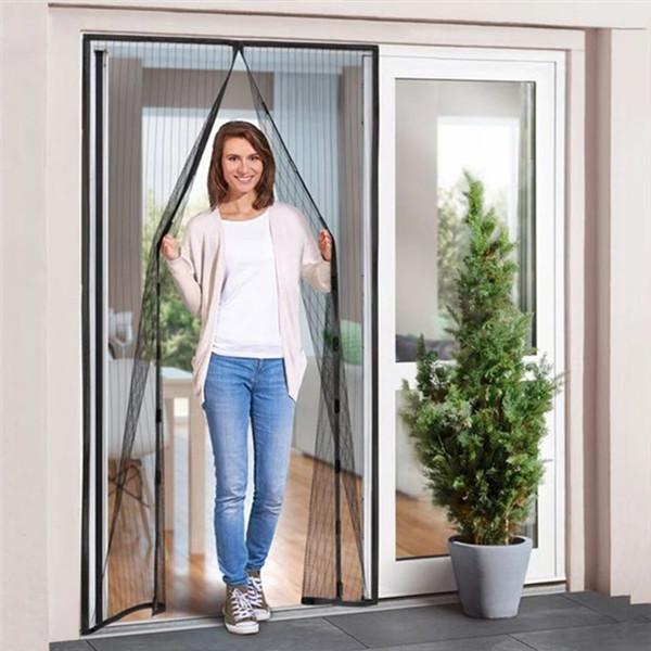 Anti-mosquito Nets for Doors Kitchen Curtains Insect Protection Magnetic Durable Washing Car Fly Mesh Magnets Separators Screens