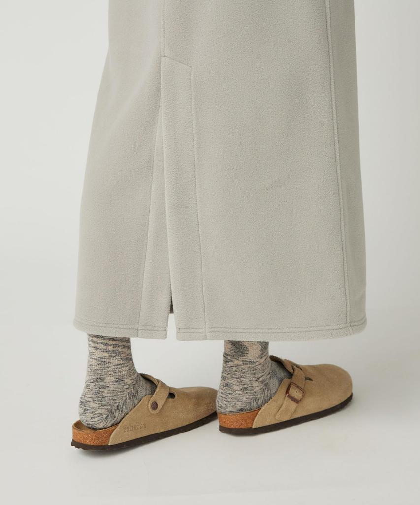 Snow Peak Флисовая юбка Юбка Низ Черный 3 Водоотталкивающий SK-25AW005 Женская