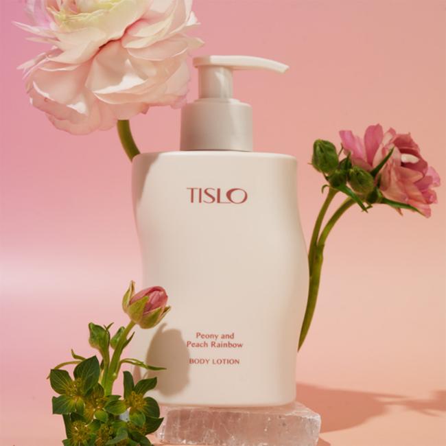 TISLO Peony and Peach Rainbow Body Lotion 330ml