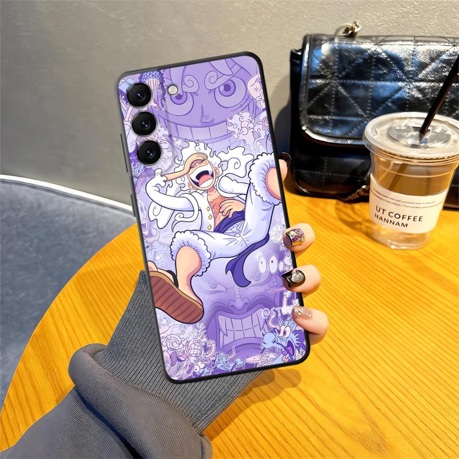 Чехол-бампер для телефона с принтом Аниме One Piece для Samsung Galaxy A07 A06 Note 20 Ultra 9 10 A01 A02 A30 A40 A10 A20 A50 A70 A05 A03 A04