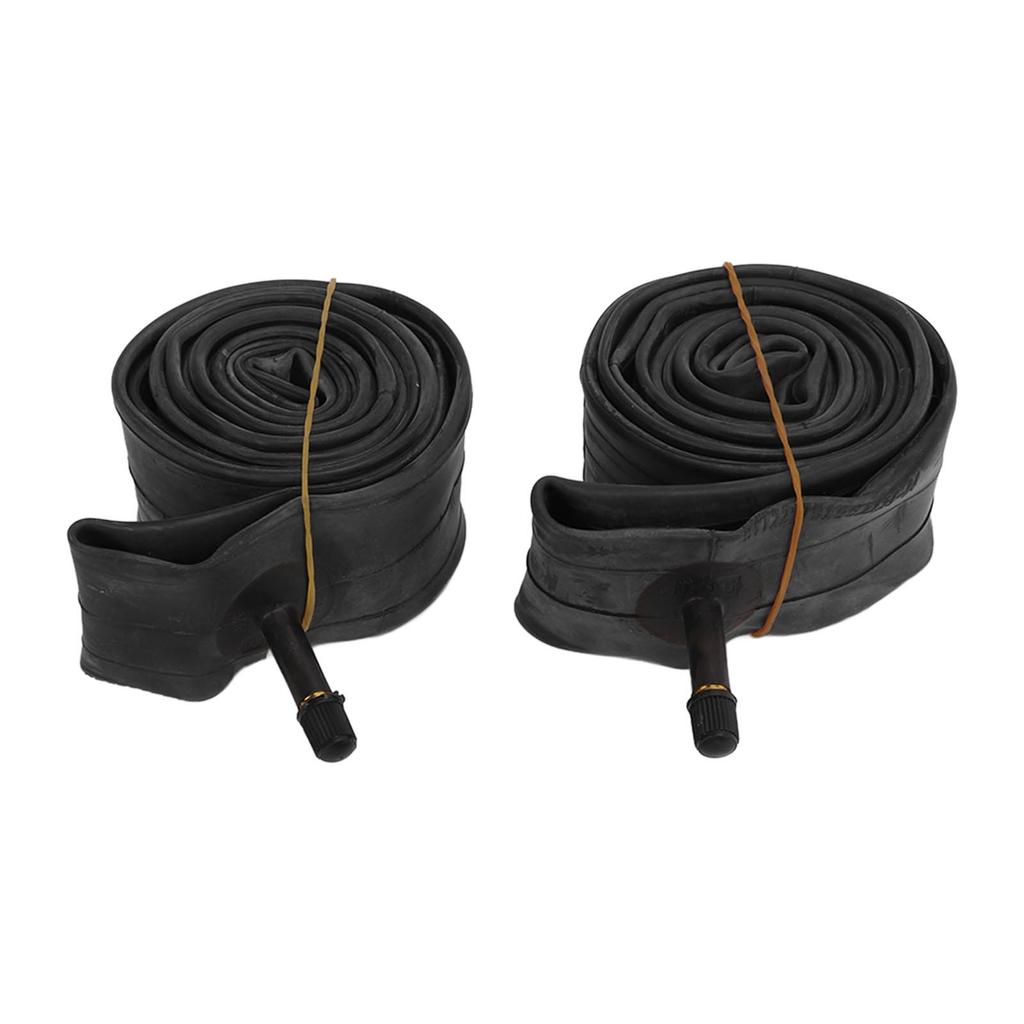 2pcsset Butyl Rubber Bike Inner Tube Excellent Sealing Bicycle Rim Rubber Inner Tube