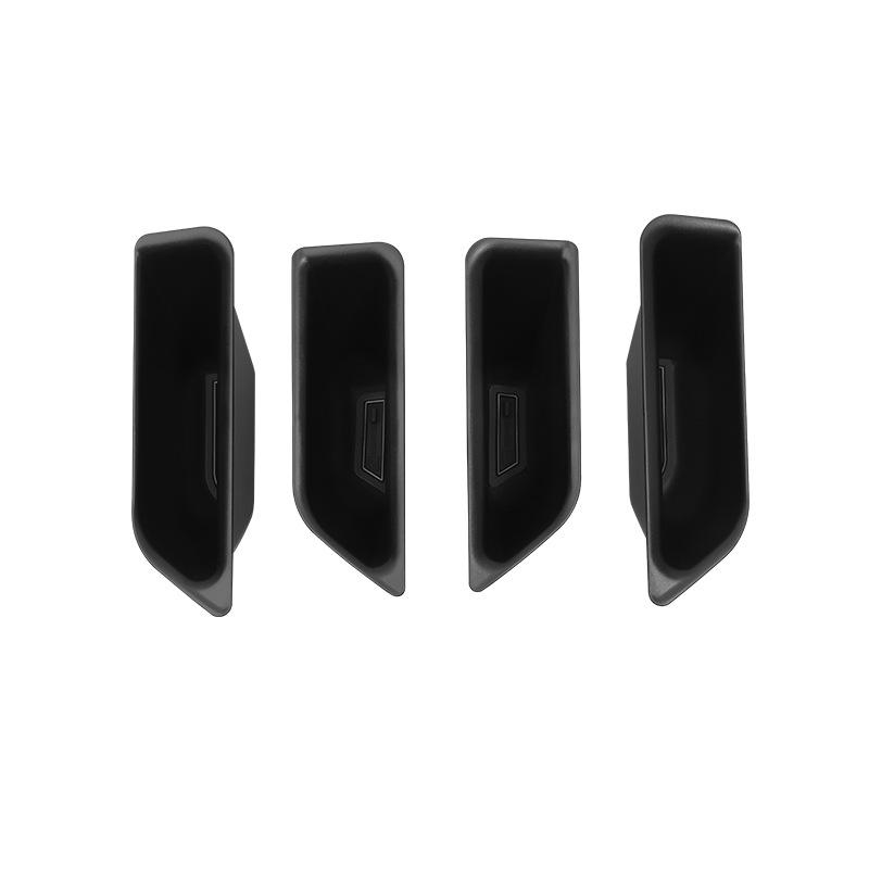 zkfan8 For RIVIAN R1T/R1S 2025 Door Pull Box Door Slot Storage Box Stowing Tidying Organizer Box Car Interior Accessories Supplies