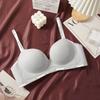 1/3PCS Girls Thick Sponge Cup Bra Push Up Soft Cotton Underwear Women Seamless Lingerie Female Wireless Bralette