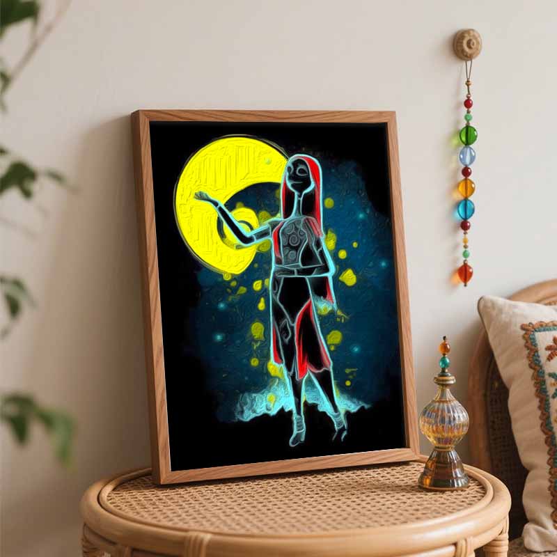 Disney Sally Nightmare oil paint by numbers painting kit handmade diy home decor gifts wall art canvas for adults painting craft project